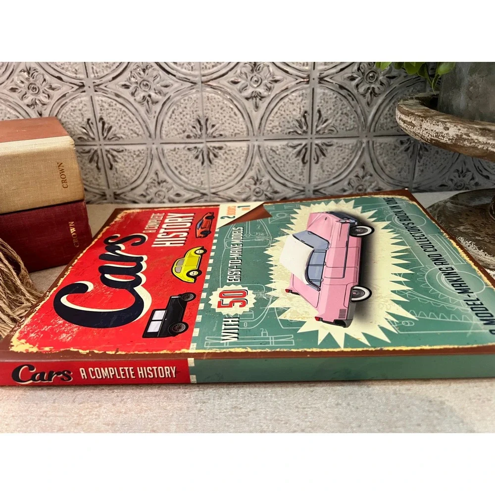 Cars A Complete History 50 Easy-to-Make 3D Models Simon Heptinstall Book